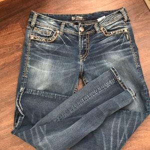 Silver jeans size 33/31 SUKI style